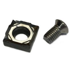 Platte med 4 skr  til Uniprep rotationsskrabere inkl. skrue