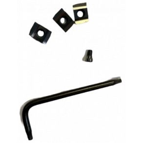 Sk�r til Omisa Rotationsskraber SCR/180 SCR/400- s�t med: 3 stk. platter 1 stk skrue 1 stk n�gle SCR-L