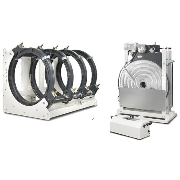 Stuksvejsemaskine Hrner 1200 mm.   WeldControl 2.0 inkl. Hvl, spejl, trykkarakteristik med reduktioner 630, 710, 800, 900, 1000 mm. SN: _________