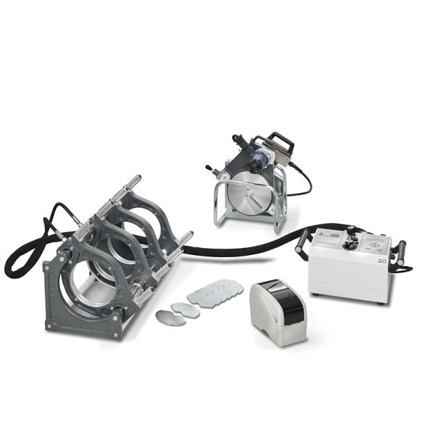 Butt welding machine, H�rner 200mm, Weldcontrol 2,0 incl. set of reducers for pi
