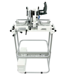 Butt welding machine, H�rner, 160mm, Spring loaded incl. Reductions ( (32* ), 40, 50, 56, 63, 75, 90, 110, 125, 140) Complete set with frame and box for reductions  SN:_________