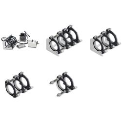 Stuksvejsemaskine, H�rner 315 mm, Manuel, LI (4-3-2) komplet med trykkarakteristik og Alu reduktioner 90, 110, 125, 140, 160, 180, 200, 225, 250A, 280 mm. SN:_