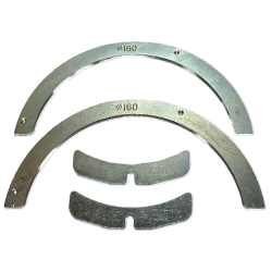 160 til 160 reduktioner til HWT 160  2 halvparter + 2 r�rst�tter