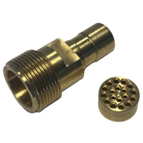 Kompressionsdyse med skrm til HSK60