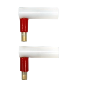 Hrner Push-on Adapter, Type FF round.  4.7mm male plug (welding cable) to 4.0mm Long for GF COOL-FI