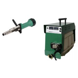 Ekstruder Dohle Micro 230V, 1300 W Komplet med E-Box, integreret kompressor, tilslutning 7m og transportkasse.