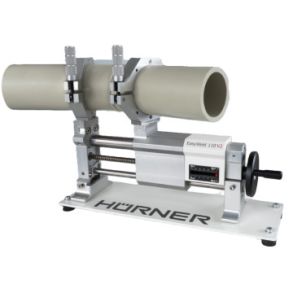 H�rner EasyWeld 110 V2, �110 mm  Fjedermaskine inkl. Reduktioner. H�vl med elmotor. Komplet set med  bordstander og metalkasse SN:_