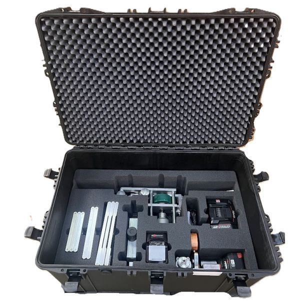 Elektrisk rotationsskraber.  Akku motor.  800-1200 (1600*) inkl. 2 batterier og lader