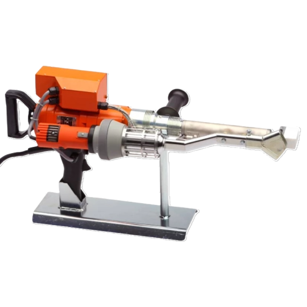 Ekstruder, HSK60 DE 400V med egen luftforsyning. V�gt 13,8 kg. Output PE 6 kg/h