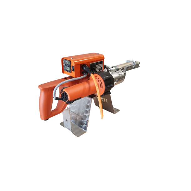 Ekstruder, HSK35 RSX med egen luftforsyning. V�gt 8,5 kg. Output PE 3 kg/h