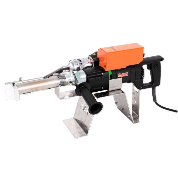 Ekstruder, HSK40 RSX .  med egen luftforsyning. V�gt 8,5 kg. Output PE 4 kg/h