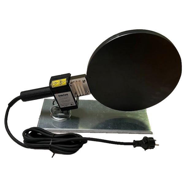 Welding mirror, Omisa, coated, 280, 230V 1400W, incl holder.