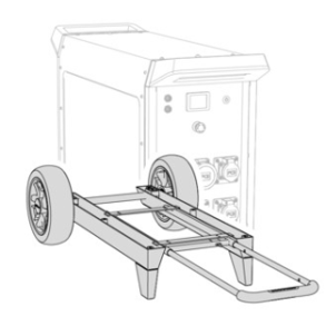 Hjuls�t med h�ndtag til Powerbox HHPU-11