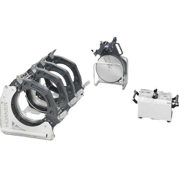 Butt-welding Machine H�RNER WeldControl 2.0 355  incl. ALU reducers 90, 110, 125, 140, 160, 180, 200, 225, 250, 280, 315 mm.