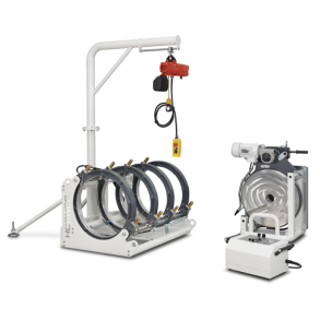 Stuksvejsemaskine, H�rner 630 mm,  inkl. H�vl, spejl, trykkarakteristik med reduktioner  315, 355, 400, 450, 500, 560 mm. SN:_