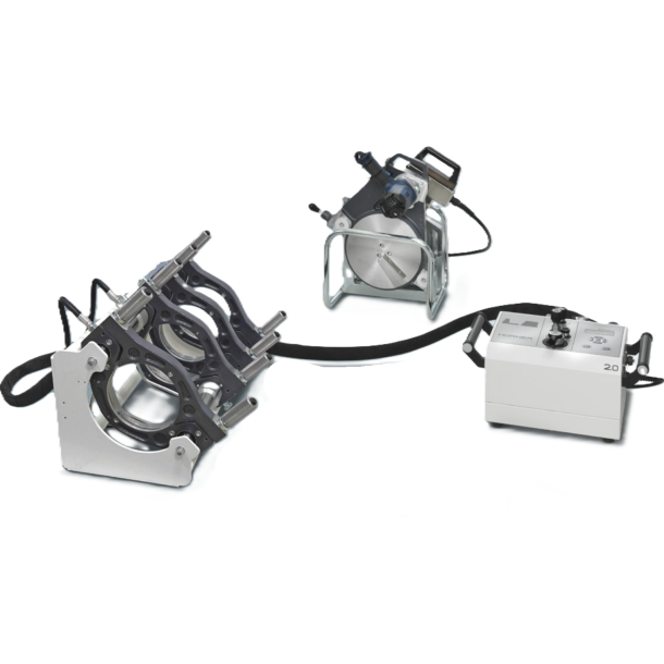 Stuksvejsemaskine, H�rner 200 mm, Weldcontrol 2.0 inkl. H�vl, spejl,trykkarakteristik  inkl. aluminium reduktioner str. 63 75 90 110 125 140 160 180 mm.  SN: ________