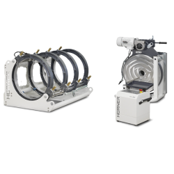 Stuksvejsemaskine, Hrner 630 mm, CNC eco 2.0 inkl. Hvl, spejl,trykkarakteristik og reduktioner (315 , 355, 400, 450, 500, 560).  SN:_