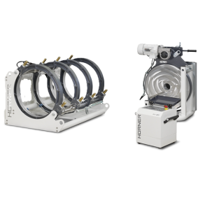 Stuksvejsemaskine, Hrner 630 mm, CNC eco 2.0 inkl. Hvl, spejl,trykkarakteristik og reduktioner (315 , 355, 400, 450, 500, 560).  SN:_