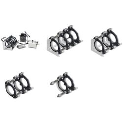 Stuksvejsemaskine, H�rner 355mm, Manuel LI (4-3-2) Inkl trykkarakteristik og med Alu reduktioner str. 90, 110, 125, 140, 160, 180, 200, 225, 250A, 280, 315 mm. SN:_