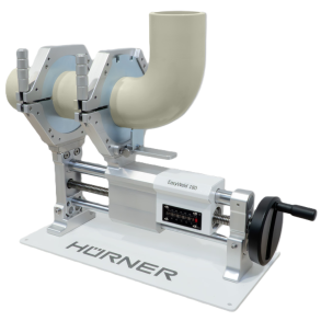 HRNER EasyWeld 180 (230 V), incl. horizontal adjustment O.D. 50 - 180 mm.