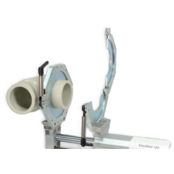 HRNER EasyWeld 180 (230 V), inkl. horisontal justering O.D. 50 - 180 mm.