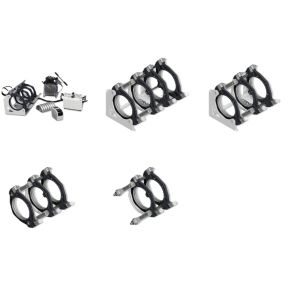 Butt-welding system H�RNER WeldControl 355 LI, the 4–3–2 machine, 230 V, incl. reducer inserts as a set (O.D. 90 - 315 mm)
