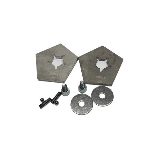 Stop til klemmev�rkt�j 125 Multistop SDR7,4 for R�rklemme �20-25-32-40-50-63 mm.� LOGSTOR PERT TWIN 38-20