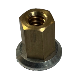 Brass nut with disc for Roweld P250B og P315B