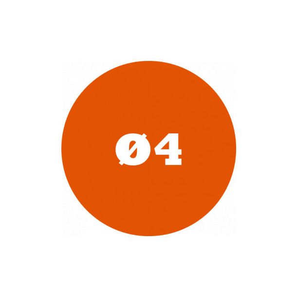 Welding rod, PEHD-�4, On small spools (~3 kg) - Orange RAL 2009. According to DI