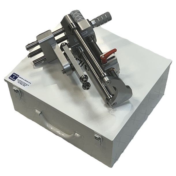 Rotation scraper, H�rner, for pipe ends size 2, O.D. 110 ‐ 500 mm