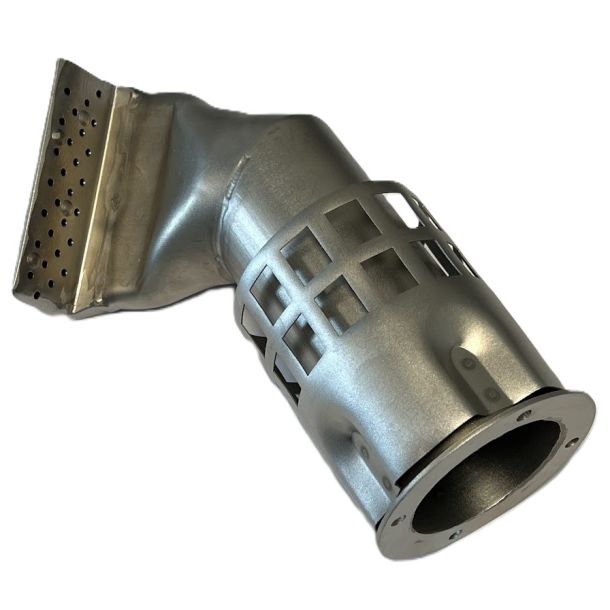 Overlap welding nozzle, 20 mm for modifying the welding width