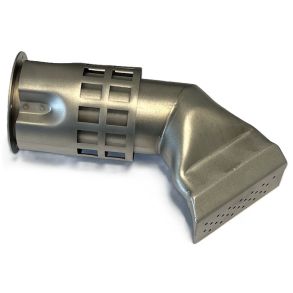 Overlap welding nozzle, 20 mm for modifying the welding width