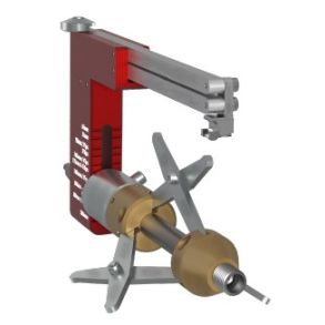 Pipe end scraper d 63 - d 200 mm with drive bit