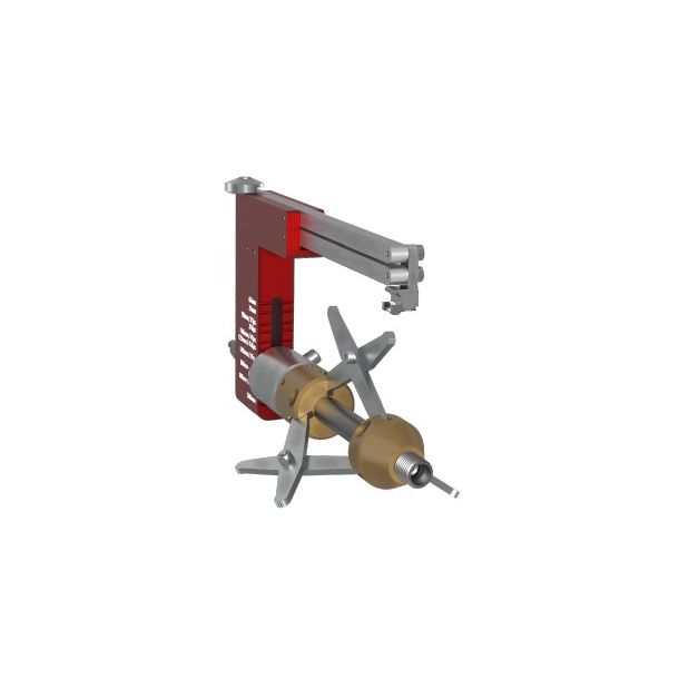 Pipe end scraper d 63 - d 200 mm with drive bit