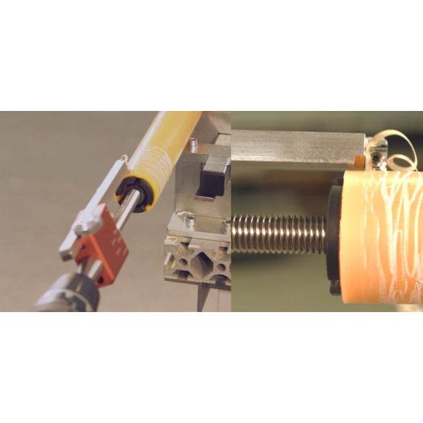 Rotationsskraber PES 63 S�T op til �63 mm til skruemaskine