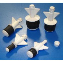 R�r Prop, nylon  23-32 mm. (ID)  med 10 mm. tilslutning.