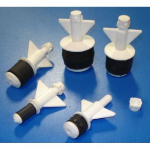 R�r Prop, nylon 12-16 mm. (ID)  med 10 mm. tilslutning.