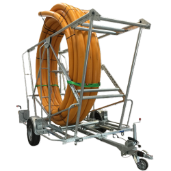 RVL 1616 R�rl�ggervogn.80 km/h Nyttelast 1400 kg. Total v�gt 2500 kg. DEKRA dokumenter f�lger trailer.