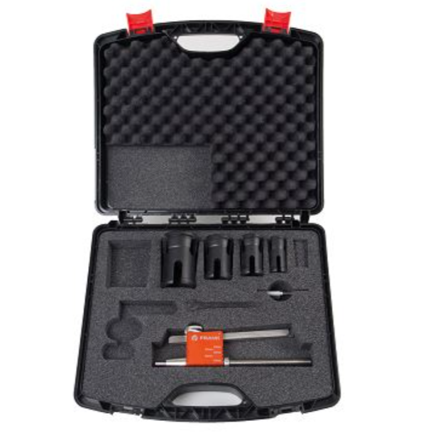 Pipe scraper PES 75 Set from d 25 - d 75 SDR 11 and 25 x 3 mm