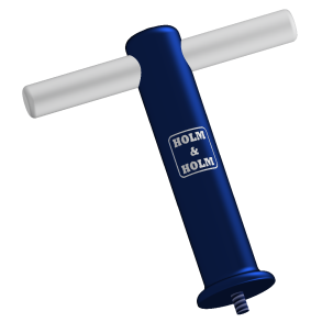 Plug holder for plastic plugs with 4mm hole in back