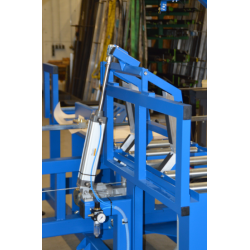 Pneumatisk rrspnde udstyr for BSM 630/ BSM 631 bndsav. Spndeomrde 200 til 630 mm. med fodpedal.