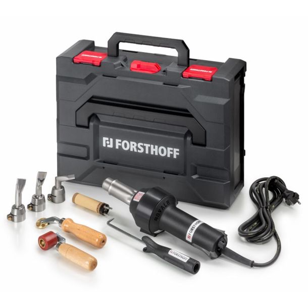 Forsthoff set of hot air tools for welding Pool membranes OVALSET3