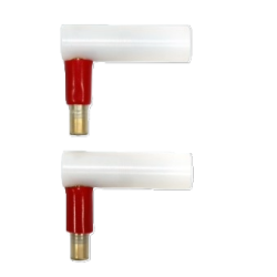 Adapter s�t H�rner (vinkel)  FF rund 4,7 mm (Maskine) til 4,0 mm (Muffe) Lang model til GF COOL-FIT