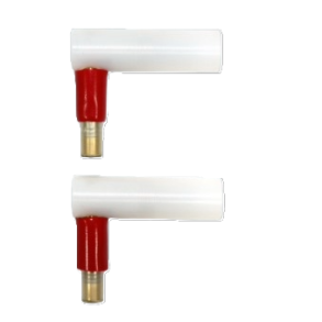 Adapter s�t H�rner (vinkel)  FF rund 4,7 mm (Maskine) til 4,0 mm (Muffe) Lang model til GF COOL-FIT