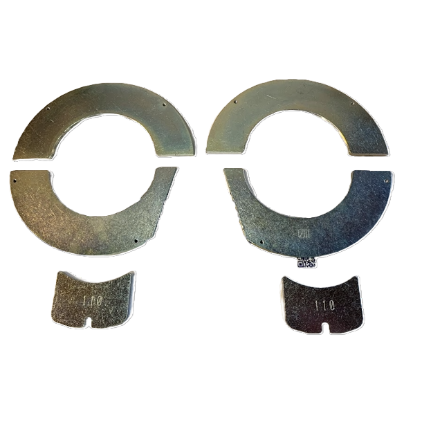160 to 56 reductions to HWT 160 4 halves + 2 pipe supports