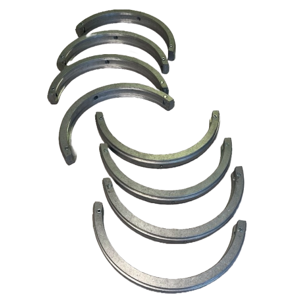 Reducer-set 315(355) for Hrner Butt welding unit (8 pcs)
