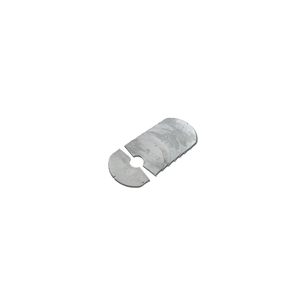 315 til 140 mm. Reduktioner (8 halvparter) STL Omisa, STL 140(315) 8 stk.