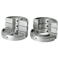 160 til 125 mm reduktioner til Rothenberger P160B/P200B,  8 Halvparter (6 brede + 2 smalle)