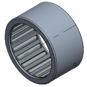 Rulleleje til Intercable AV6240 (stor)