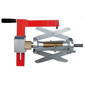 Rotationsskraber, Omisa SCR/400 fra 180 til 400 mm. Fjederkompenseret og vendbare sk�r. Leveres i plast kuffert.